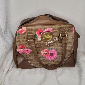 Juicy Couture Satchel Petal Stat Chestnut if the Crown fits